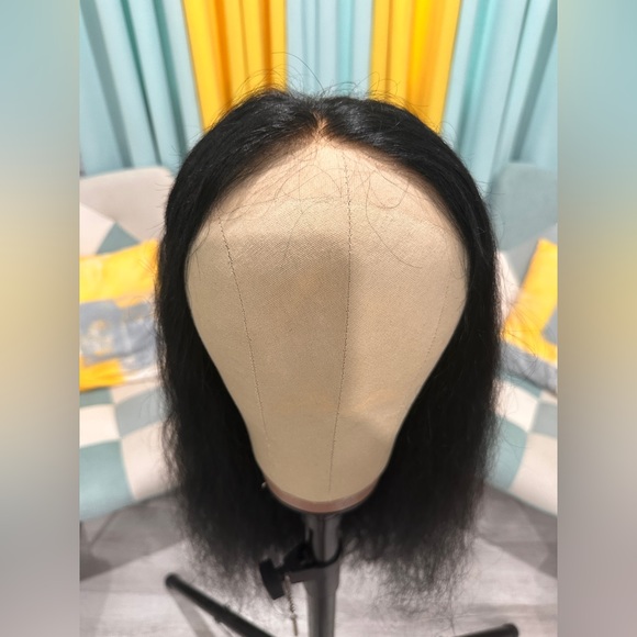 SILKY STRAIGHT 13X4 FRONTAL UNDETECTABLE HD LACE LONG WIG 100% HUMAN HAIR - Picture 11 of 12